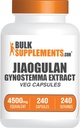 BulkSupplements.com Jiaogulanカプセル - Gynostemmaエキスカプセル、Gynostemma Pentaphyllumエキス、Jiaogulan 9000mg相当 - 1カプセル、240日の供給、240ベジーカプセル(梱包は異なる場合があります)