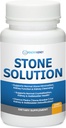 Stone Solution Capsules- Natural Dissolver, Kidney Stone Support & Kidney Cleanser, 60 Servings + Sodium Bicarbonate 650mg Capsules Delayed Release for Supporting Normal Kidney Function, 120 Pills