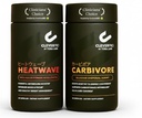 CLEVERPRO Carbivore & Heatwave Bundle - Supports Carbohydrate Metabolism, Thermogenesis, Fat Conversion, Mood & Focus