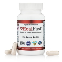 HealFastの外科及び傷害の回復補足(前Op):傷、脂肪吸引術、Tummy TuckおよびBBLのポストの外科の供給のためのケルセチン、Probioticsの補足