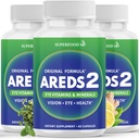 Superfood MD AREDS 2 Eye Vitamin & Mineral Supplement, Contains Lutein, Vitamin C and E, Zeaxanthin, Zinc with Added Copper - 180 Count
