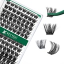 Lash Clusters,96 Pcs Cluster Lashes D Curl 10-18MIX DIY Lash Extensions Eyelash Clusters,KEYYOU Volume Wispy Individual Lashes Soft&Comfortable Easy DIY at Home(Y01,D-10-18MIX)