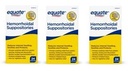 Equate Hemorrhoidal Suppositories 24 Ct by Equate (Pack of 3)
