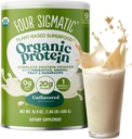 Four Sigmatic Organic Plant-Based Protein Powder Unflavored Protein with Lion’s Mane, Chaga, Cordyceps and More | Clean Vegan Protein Elevated for Brain Function and Immune Support | 16.9 oz