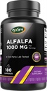 Oxify Alfalfa 1000 mg | 180 Capsules | Gluten-Free, Non-GMO | Supplement Made in USA