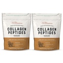 Live Conscious Collagen Peptides Powder - Hazelnut Collagen Powder - Hair, Skin, Nail, & Joint Support - Type I & III Grass-Fed Collagen Supplements for Women and Men - 30 Servings (2-Pack) - 12.4oz
