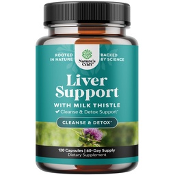 Natures Craft Liver Cleanse Detox & Repair 120カプセル - Herbal Liver Support Milk Thistle Supplement - Silymarin Milk Thistle Supplements with Dandelion Root、Choline、ビートルート&アーティチョークエキス