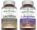 Amazing Nutrition Lecithin + L-Arginine (2 Products)