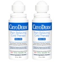 Cryoderm Pain Relieving Cold Therapy Roll-on, 3oz. - 2 Count
