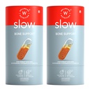 Wellbeing Nutrition Slow Bone & Joint Support Capsule for Men and Women | Bone & Joint Vitamin Supplement | Glucosamine, Chondroitin, MSM, Calcium | For joint mobility & bone strength 60 Capsules Pack of 2