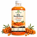 Himalayan Sea Buckthorn Berry Juice 500ml Natural Source of Vitamin C, Omega 3 6 7 9, Antioxidants For Immunity, Skin Glow & Gut Health - 50 Glasses (500ml (Pack of 1))