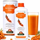 Biosash Sea Buckthorn Juice 750ml | Organic Cold-Pressed Pure Juice | Rich in Omega 3 6 7 9, Vitamins & Antioxidants | No Added Sugars, Sea Buckthorn Berries for Wellness Vitality &Immunity