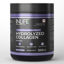 INLIFE Unflavoured Japanese Hydrolyzed Collagen Peptides, Type 1 & 3, 200g