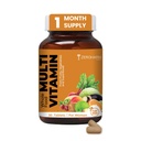 ZEROHARM Multivitamin Tablets for Women - Whole Food With Omega, Essential Vitamins & Minerals - Vitamin C, B, D, A, Biotin, Iron, Zinc, Selenium - Energy, Immunity & Hair Skin Health - 30 Tablets