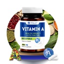 Vitamin A Capsules | Eye Wellness, Skin Nutrition & Antioxidant Support | Daily Nutritional Supplement | 60 Vegetarian Capsules