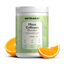 Nutrabay Collagen Booster Plant-Based Collagen Builder for Skin, Hair, Joints & Nails with Vitamin C & E – 250g, Orange Flavor | Tested for Purity | Non GMO