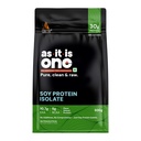 AS-IT-IS One Soy Protein Isolate - Light on Gut, Complete Amino Acid Profile, Unflavoured 500g, Plant based, Ideal for Adults of All Ages
