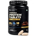 Carbamide Forte Protein Chewable – 12g Whey Protein Per Serving | Whey Protein with 18 Amino Acids | No Refined Sugar | Tasty, On-the-Go Protein Tablets for Men & Women | 300 Tablets