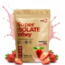 Neulife Super Isolate Whey Protein 450 g | Max Absorption Protein Shake with Patented Ketofuel MCTs | Strawberries & Crème with Real Fruit
