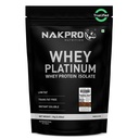NAKPRO NUTRITION Platinum Whey Protein Isolate | 1kg Double Rich Chocolate | 28g Protein| Trustified Certified