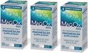 Mag-Ox 402 Mag-Ox 400 Magnesium Mineral Dietary Supplement Tablets, 483 mg Magnesium Oxide-3 Count, 3-Pack, 3.0 Count