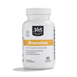 全食糧市場、Bromelain、60 CT