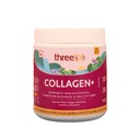 three60 Collagen+ for Glowing skin, strong hair & nails | Advanced Japanese Hydrolyzed Marine Collagen Technology | Peptides with Glutathione, Hyaluronic, Vitamin C, Vitamin E, Astaxanthin for Women & Men | Fruity Punch Flavour