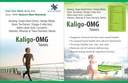 KALIGO-OMG Multivitamin & Multimineral Tablets with Ginseng, Ginkgo Biloba, Omega-3, Green Tea Extract, Lycopene & Alpha Lipoic Acid, 10 Tablets (Pack of 1)