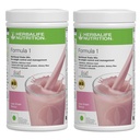 Herbalife Nutrition FORMULA 1 ROSE KHEER FLAVOUR (500g) 2 PCS Nutrition Drink (2x0.5 kg, Rose Kheer Flavored)