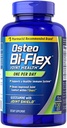 OsteoのビタミンDが付いているBi-Flexグルコサミン、OsteoのBi屈曲による1日、共同健康、130の上塗を施してあるタブレット、130の計算