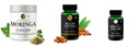 Moringa-oleifera-powder, Haldi-oil-vegetarian-capsules, Fish-oil-capsules Combo | Convenient Nutrition & Wellness Routine | Multi-Product Pack