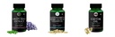 Grape-seed-extract-60-vegetarian-capsules, Glucosamine-msm-tablets, Castor-oil-vegetarian-capsules Combo | Convenient Nutrition & Wellness Routine | Multi-Product Pack