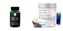 Fish-oil-capsules, Marine-collagen-peptides-powder-blueberry Combo | Convenient Nutrition & Wellness Routine | Multi-Product Pack