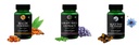 Haldi-oil-vegetarian-capsules, Grape-seed-extract-60-vegetarian-capsules, Black-seed-oil-capsules Combo | Convenient Nutrition & Wellness Routine | Multi-Product Pack