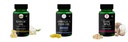 Garlic-oil-vegetarian-capsules, Fish-oil-double-strength, Ease-spaz-vegetarian-capsules Combo | Convenient Nutrition & Wellness Routine | Multi-Product Pack