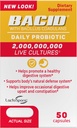 BacidデイリープロバイオティクスとBacillus Coagulans、50カウント、Occasional便秘を改善するための消化サプリメント