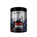 London EAA + BCAA Powder | 2:1:1 Amino Ratio | 9 Essential Amino Acids | 1500mg L-Leucine | Pre/Intra/Post Workout Recovery Drink | Sour Grape Flavor | 400g