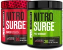 Jacked Factory Nitrosurge Shred Thermogenic Pre-Workout in Watermelon & Watermelon Nitrosurge Pre-Workout for Men & Women