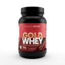 Muscelbond Gold Whey – 26g Protein | 100% Grass Fed Whey Protein Powder | For Muscle Support (Triple Chocolate)1kg