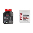 GNC AMP Pure Isolate Zero Carb Blueberry 4lbs + GNC Pro Performance Creatine Monohydrate 250 gm