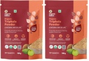 Organic Tattva, Organic Triphala Powder 100 Gram Tin | All Natural,No Artificial Additives Or Harmful Pesticides | for Gastrointestinal Health & Immune System (Pack of 2)