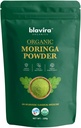 Organic Moringa Powder | India Organic & USDA Certified | Includes Measuring Scoop | Daily Use Made Easy | Moringa Powder Organic - 100g