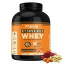 Fitspire EVIKA Fit Super Bold Whey Protein Powder - Badam Kesar Pista - Muscle Growth and Recovery with Probiotics Enzymes and Vitamins High Protein Blend - No Added Sugar - Gut Friendly Support - 4 lbs 20g Protein Per Serving