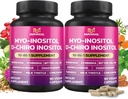 BMVINVOL 2 パックのイノシトールの補足-Myo-Inositol および D-Chiro Inositol の理想 40:1 比率-プラス Berberine、シナモン、Ashwagandha+5 供給