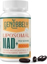 800のmgのLiposomal NAD+ ニコチンアミドリボシド200mg、トランスレスベラトロール100mg - DNA修復のための真のNADサプリメント、健康な老化、脳機能 - 60日の供給