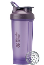 BlenderBottleのプロテインの揺れおよびプレワークアウト、28ozのフル カラーの紫色のための古典的なV2のシェーカーのびん