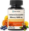 DAIKEN Lutein and Zeaxanthin Supplements, AREDS 2 Inspired Formula with Astaxanthin, Maqui Berry, Bilberry, Flaxseed Oil & Vitamin E, 30 Softgels