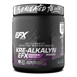 EFX Sports Kre-Alkalyn EFXパウダー | pH補正クレアチンモノハイドパウダーサプリメント | 強度・筋肉成長・性能 | 110 サービング(ブルーフロスト)