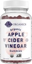 Garden of Life Apple Cider Vinegar Gummies USDA Organic ACV Gummy Vitamins Made with Real Fruit Blend, Whole Food Vitamin B12 - Vegan, Gluten Free, Non-GMO, Kosher - 60 Gummie