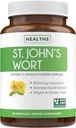 St John's Wort Capsules - Powerful & Potent Saint John's Wort Extract & Whole Herb Complex Standardized to 900mcg Hypericin for Balancing Daily Mood Support - Vegan Non-GMO & Lab Verified (60 Caps)